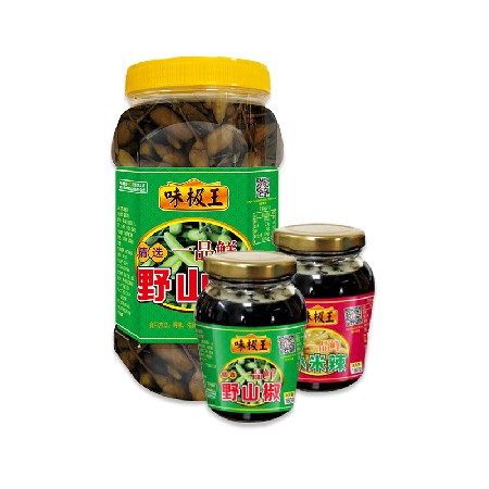 银江牌味极王一品鲜野山椒酱油