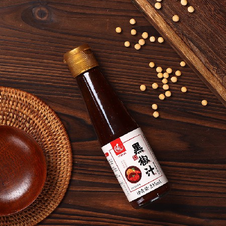 LOVE JIA 黑椒汁黑胡椒酱235g 挤压瓶装黑椒酱牛排酱酱意大利面酱
