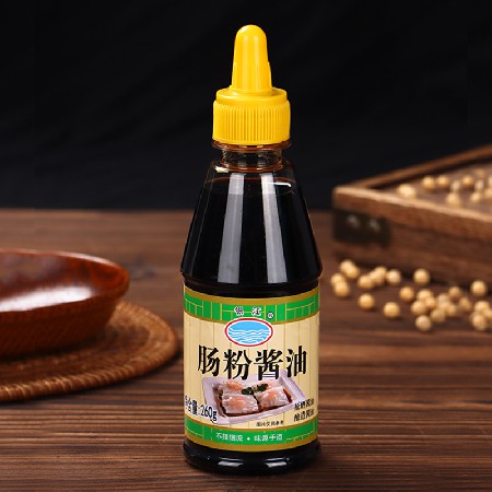 银江260G肠粉酱油广式肠粉酱汁调味酱油拉肠专用豉油酿造酱油调味