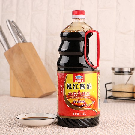 1.9L金标生抽王酿造酱油 腌制 佐餐凉拌烹饪炒菜调味