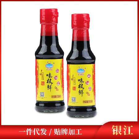 味极鲜火锅蘸料超炒菜凉拌家用提鲜调味品150ML一箱12瓶