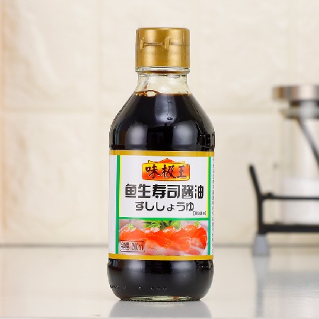 日式鱼生寿司酱油12*200ml鱼片蘸料海鲜火锅刺身酱油调味品