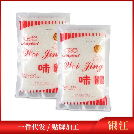 味极美 味精380克 精提鲜增味炒菜煲汤家用调味料